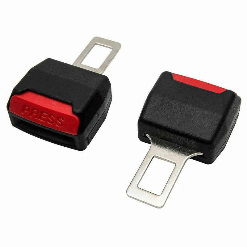 GENERICO - Extensor Alargador Cinturón De Seguridad Carro 2 Unidades