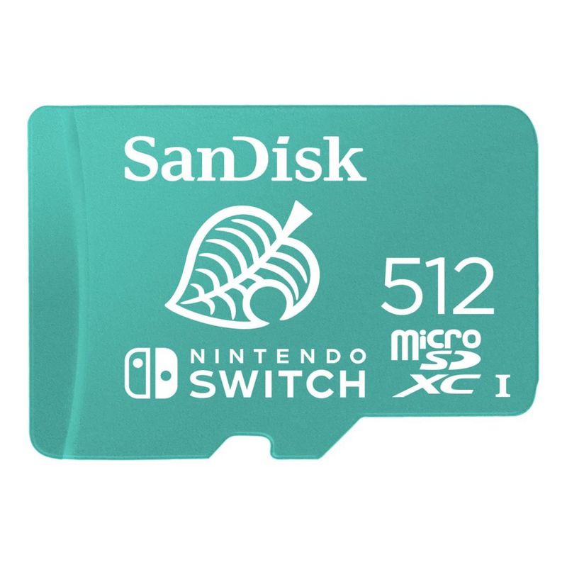 NINTENDO SWITCH - Tarjeta SanDisk microSDXC UHS-I para Nintendo Switch 512 GB