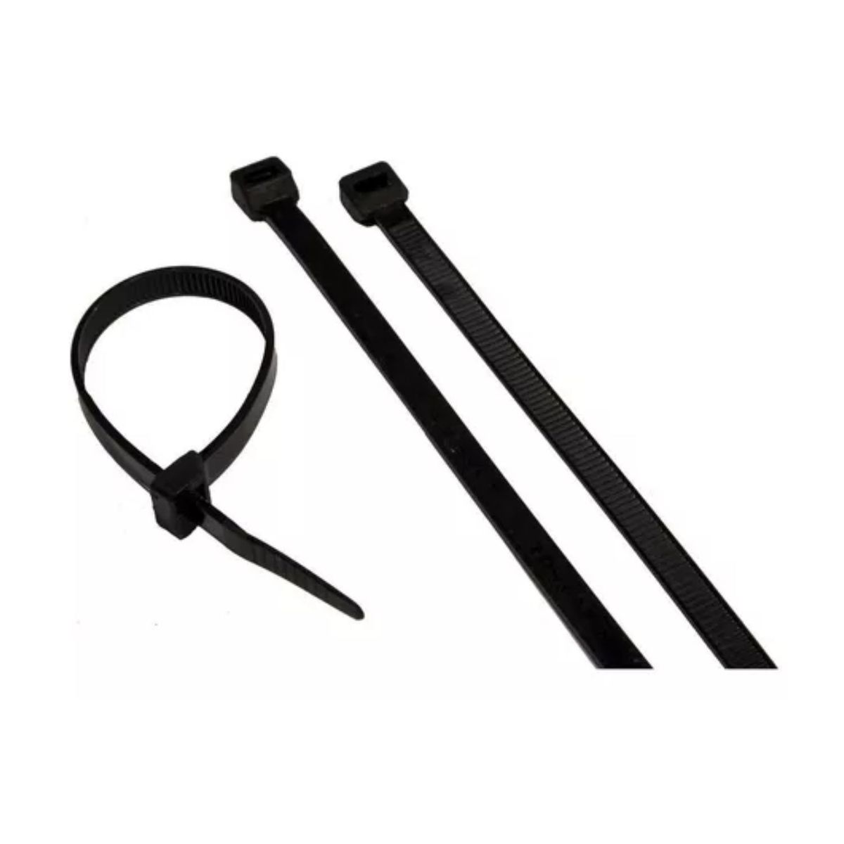 GENERICO - Amarres Plásticos Abrazadera 2.5mm X 10 Cm Paquete X 100