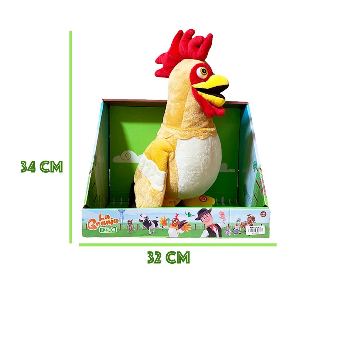 MULTIPLACE COLOMBIA - BARTOLITO  DE PELUCHE LA GRANJA DEL ZENON CAMINA Y CANTA