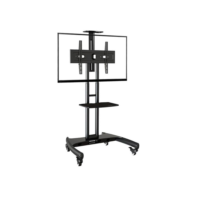 GENERICO - Soporte Base Pedestal Tv 32 85 Móvil Ruedas Ajustable Grueso