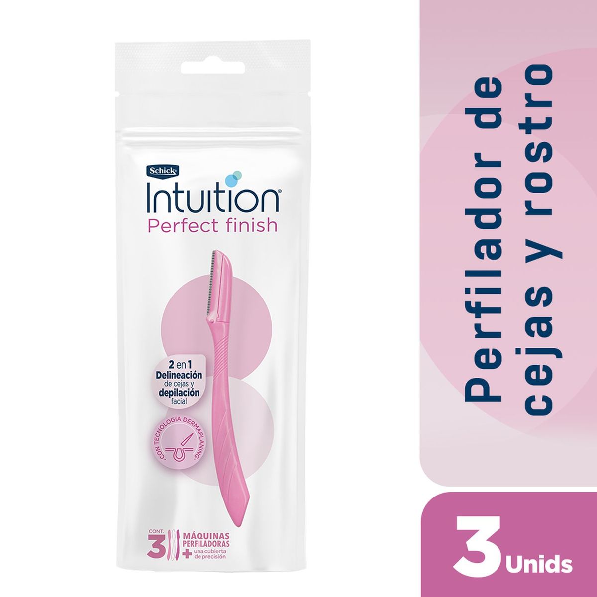 SCHICK - Perfilador Schick IntuitionPerfect Finish x3und