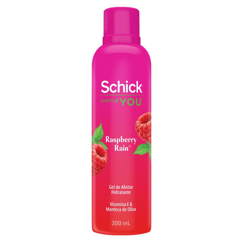 SCHICK - Gel de Afeitar Schick Quattro You Raspberry