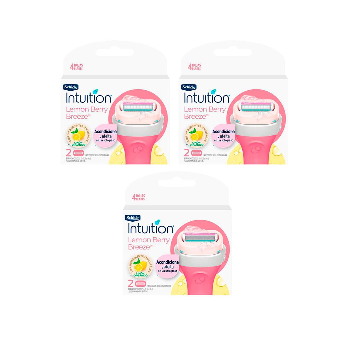 SCHICK - Schick Intuition Repuestos x3und