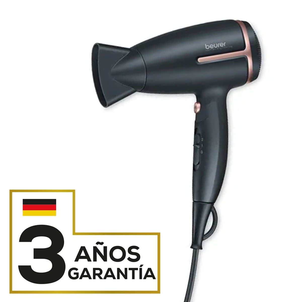 BEURER - Secadora de cabello portátil beurer hc 25