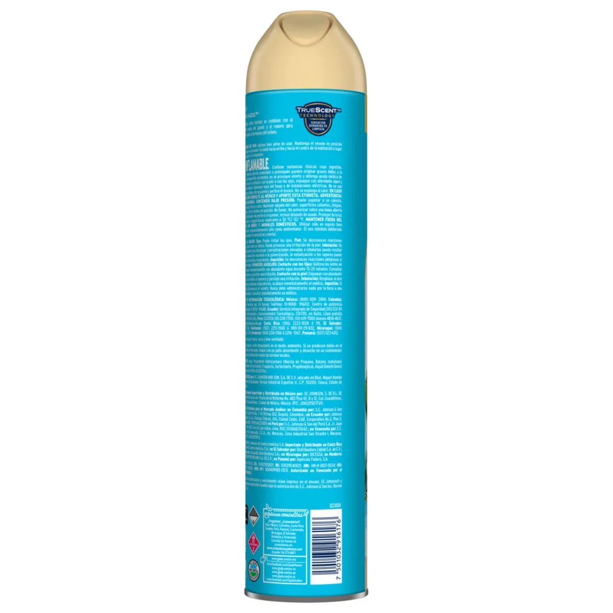 GLADE - Glade Ambientador Aerosol Paraiso Azul, 400ml