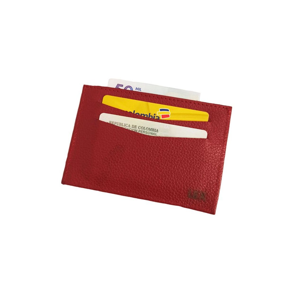 ROSE - Billetera porta documentos en cuero