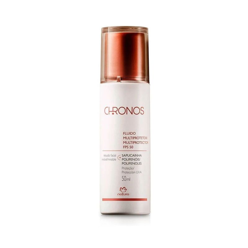 NATURA - Fluido Multiprotector facial SPF50 Chronos Natura