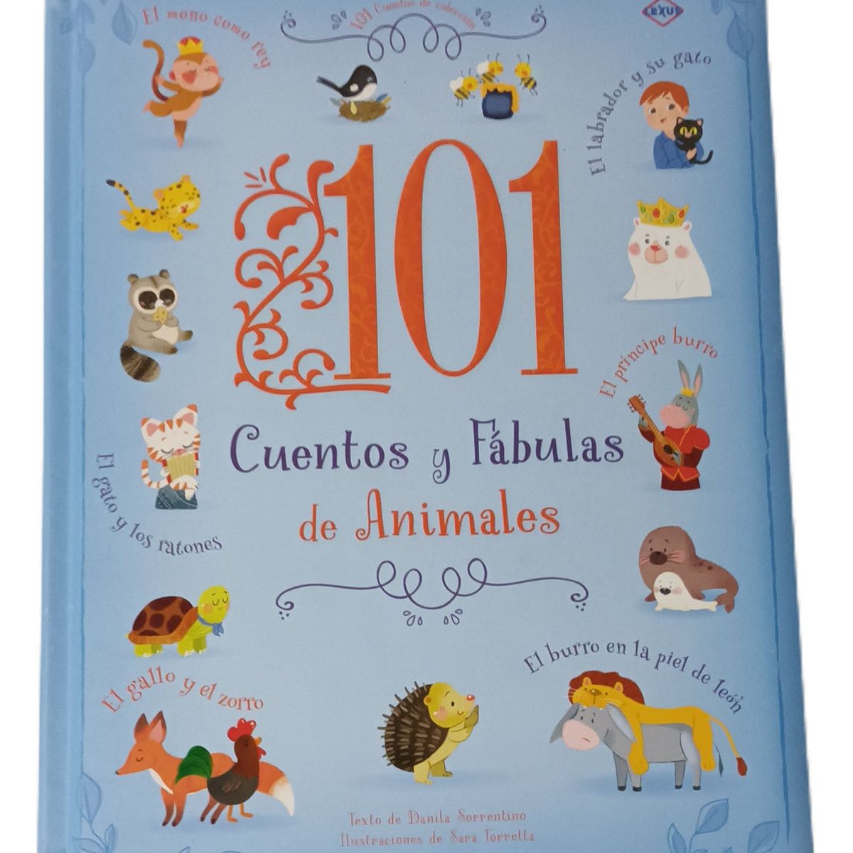 LEXUS - Libro 101 Cuentos Y Fabulas De Animales Historias Para Niños