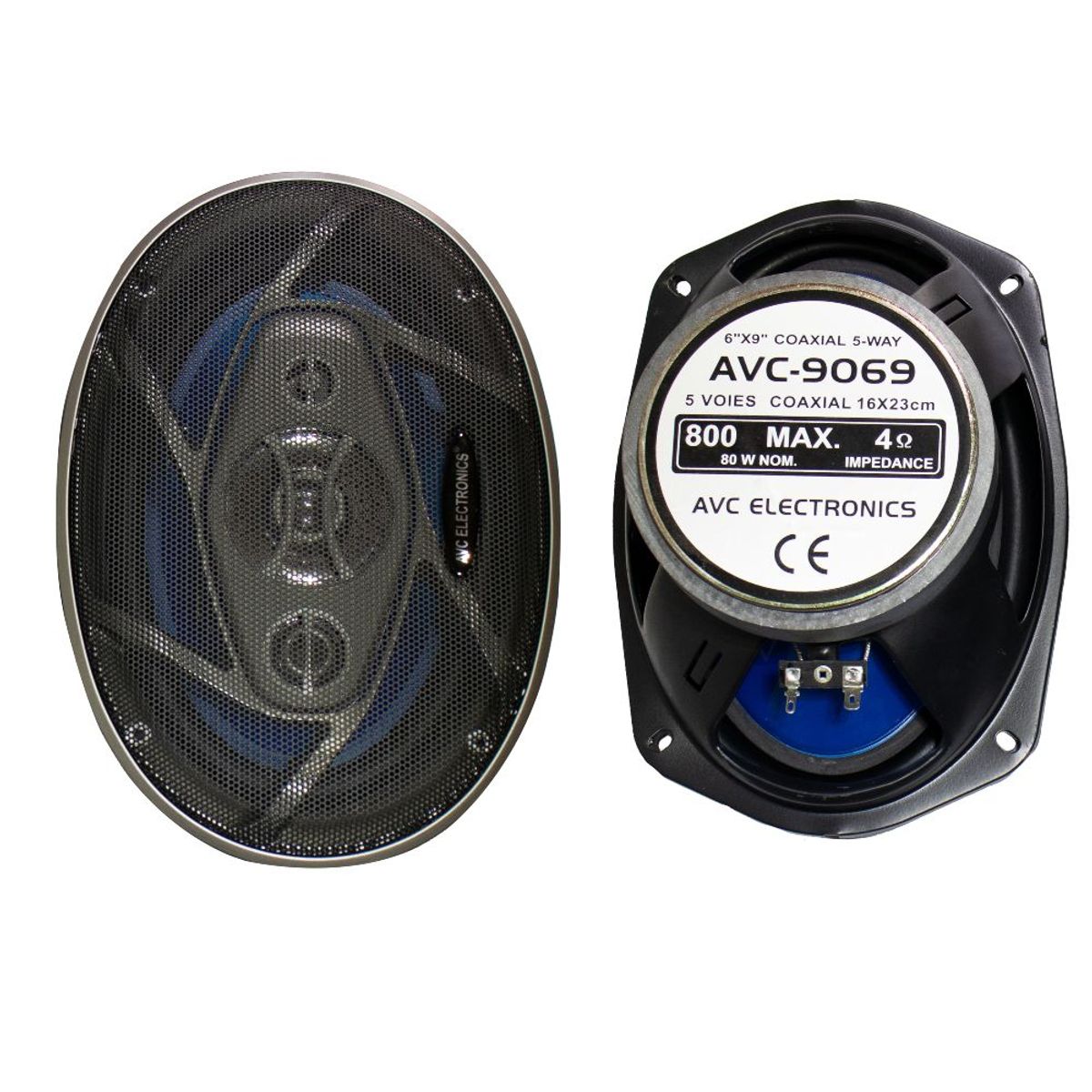 AVC - Parlante Para Carro 6x9 Pulgadas AVC 800 Watts AVC-9069