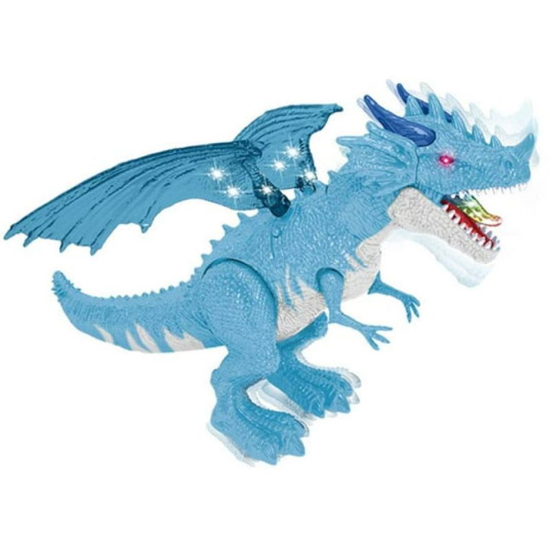 MARKET TOYS - Dragón Con Luces  Sonido  Vapor  Movimiento