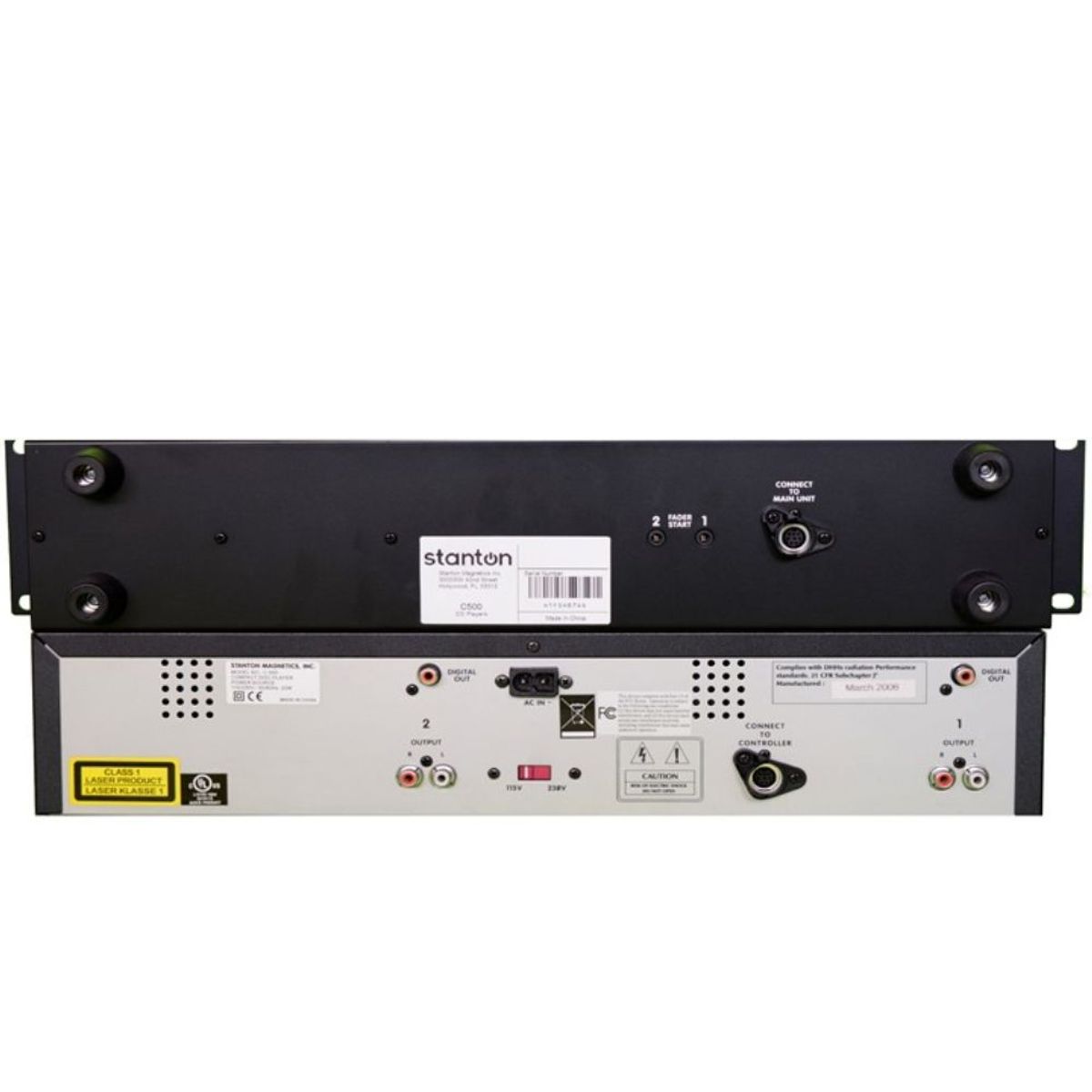 GENERICO - Reproductor Profesional STANTON de CD Doble C-500