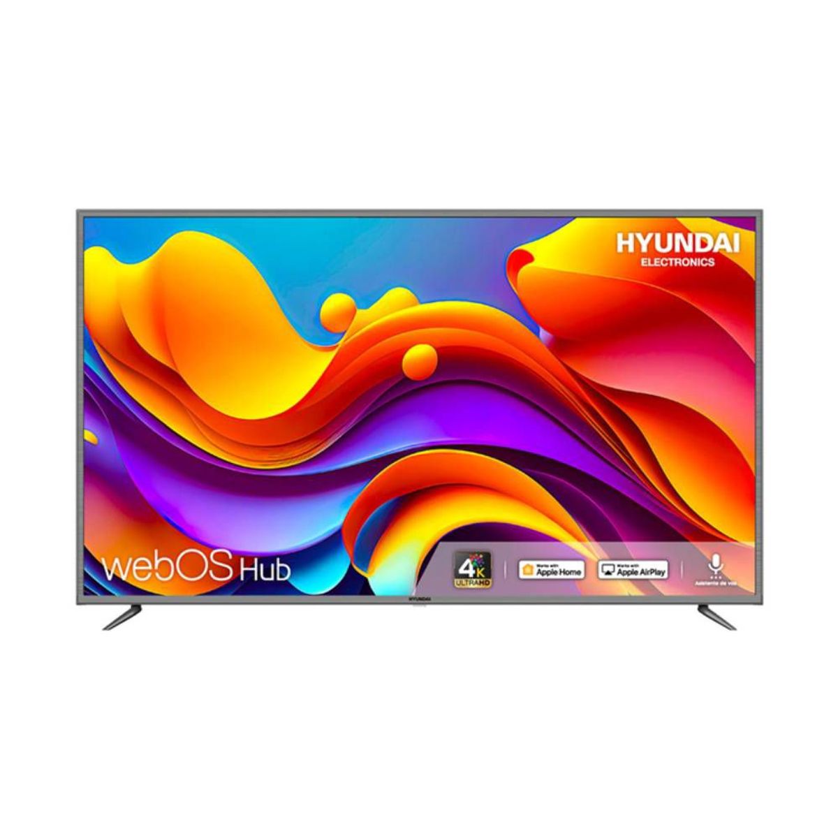 HYUNDAI - Televisor Hyundai 60 1524cm 4K UHD LED Smart TV HYLED6003W4KM