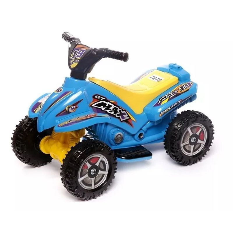 GENERICO - Cuatri-Moto Batería Eléctrica Bebes Niños 1-4 años GT AZUL