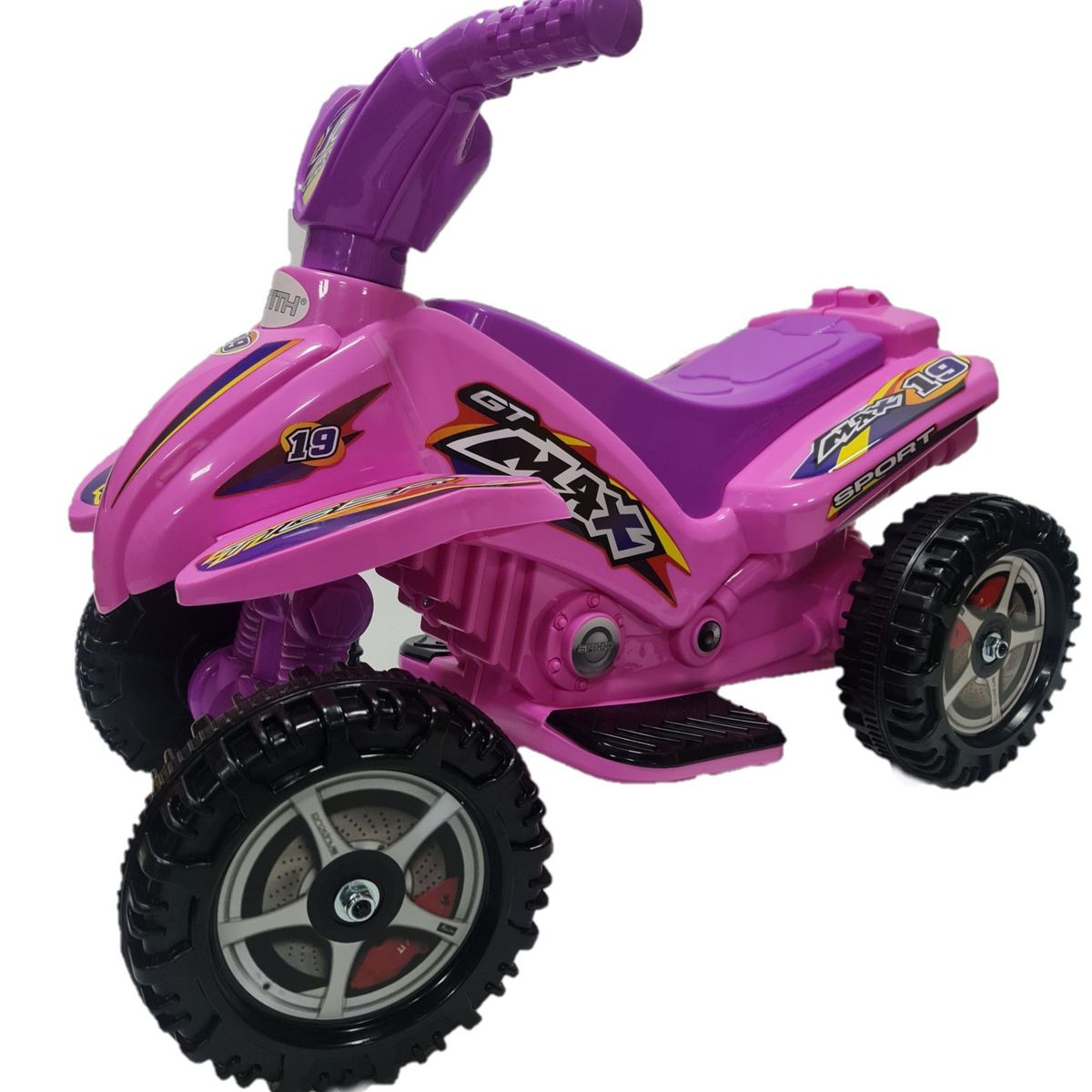 GENERICO - Cuatri-Moto Batería Eléctrica Bebes Niños 1-4 años GT ROSADA