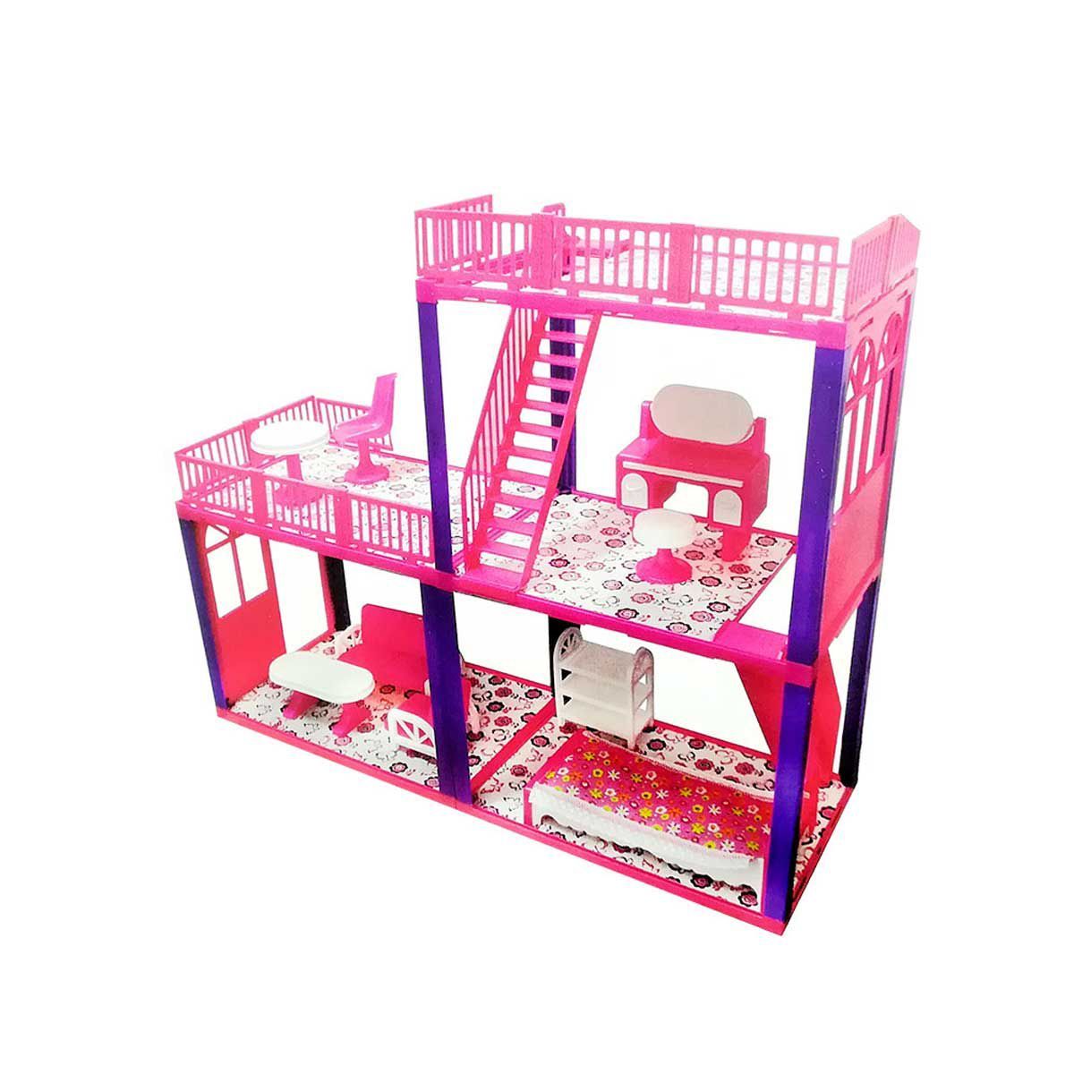 GENERICO - Casa  Muñeca Princesa con Accesorios Juguete Para Niña