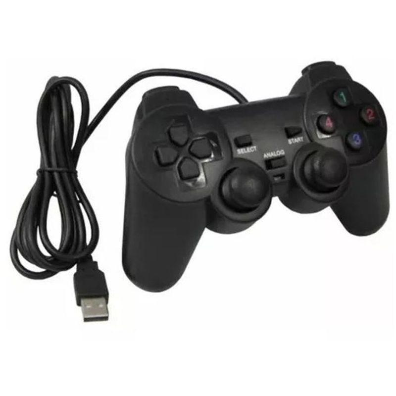 GENERICO - Gamepad usb para pc control para juegos diseño play