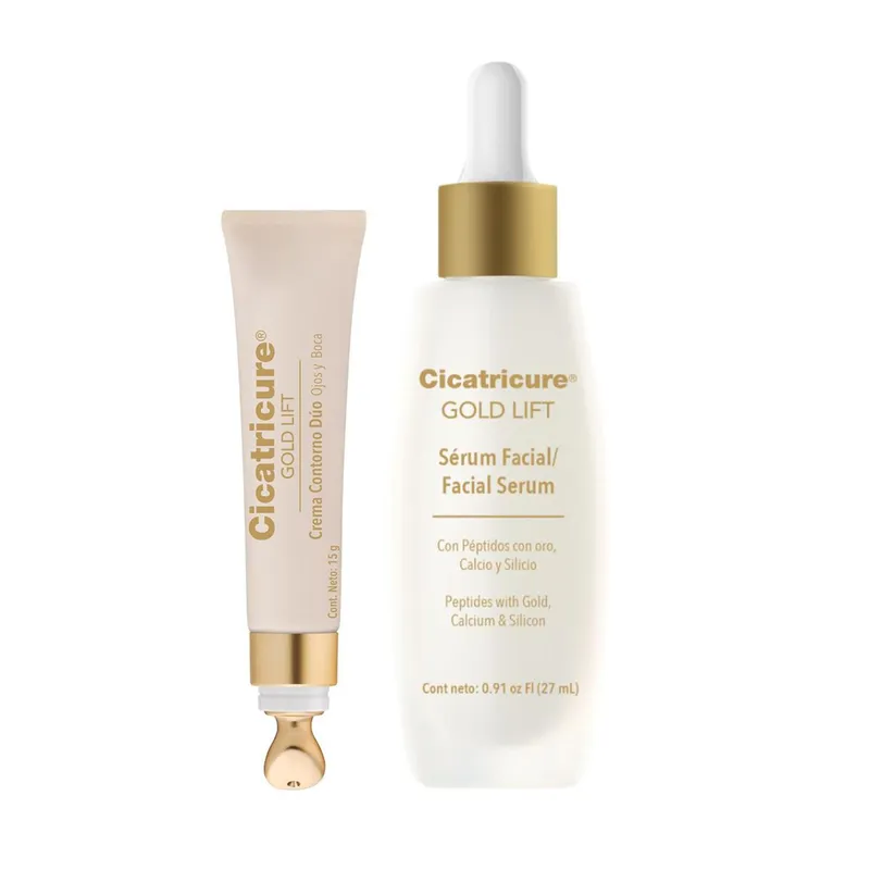 CICATRICURE - Cicatricure Gold Lift Contorno Dúo 15 G + Serum facial 27 ML