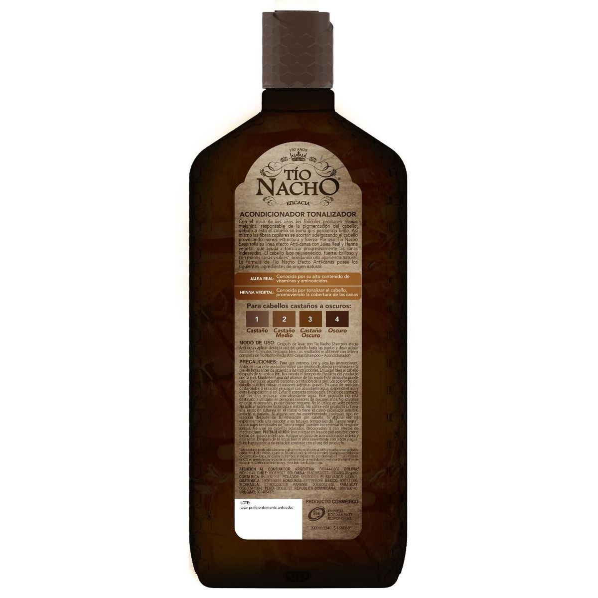 TIO NACHO - Tío Nacho Acondicionador Anti Canas Henna Egipcia 415 ml