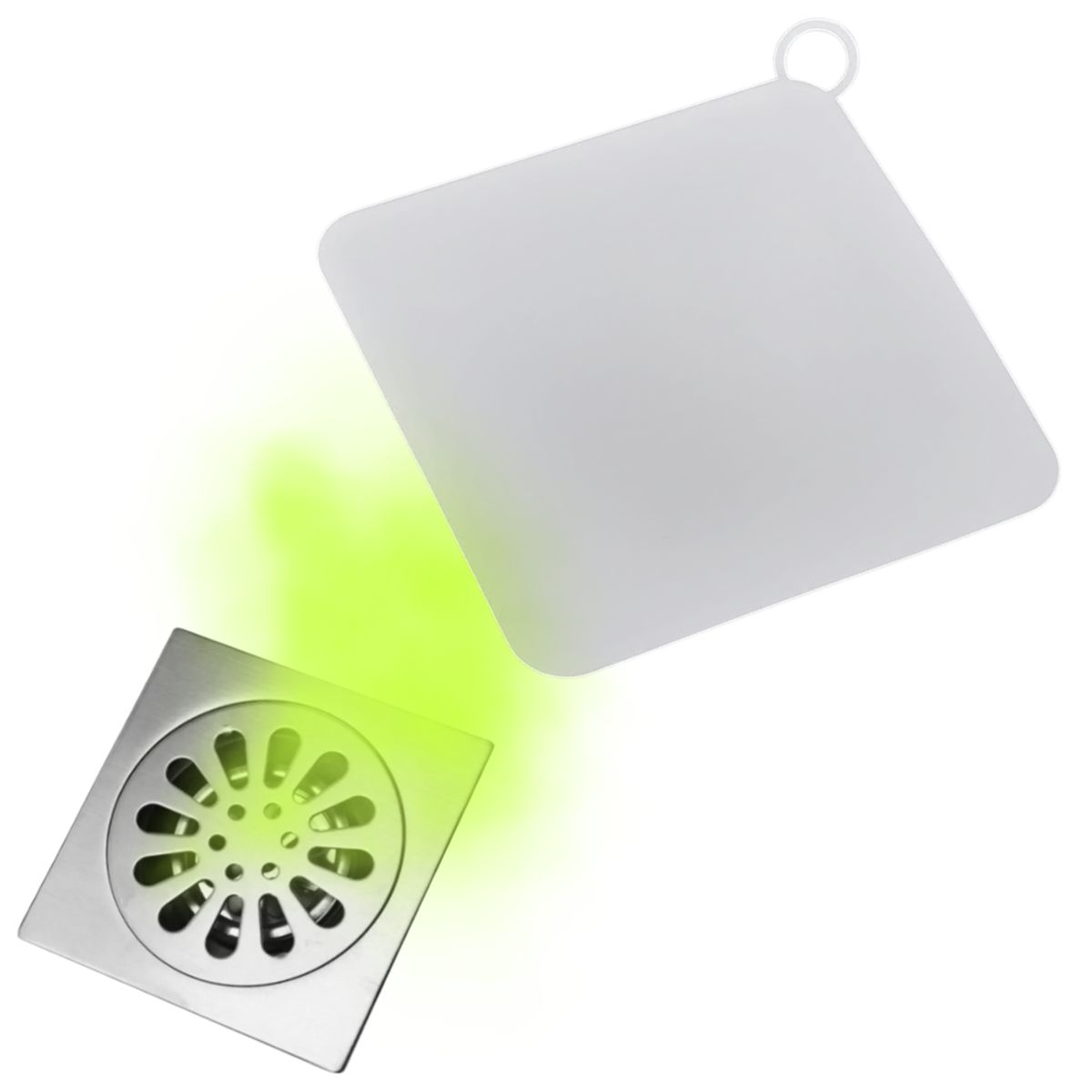 GENERICO - Tapon Cubierta Desagüe Sifon Silicona Repele Olores Insectos