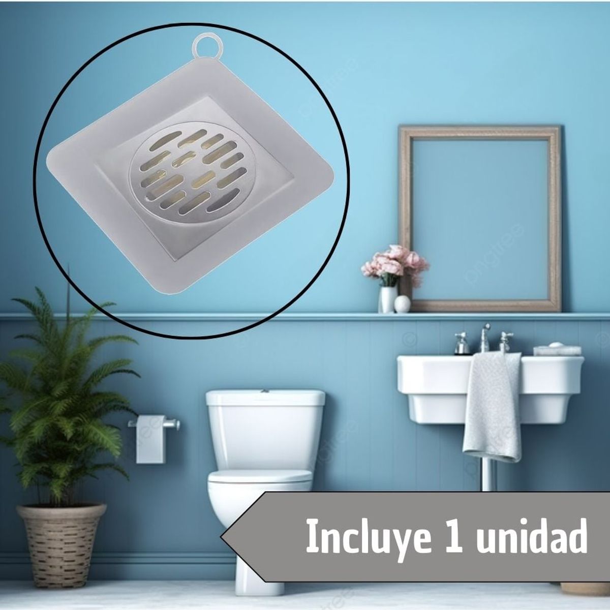 GENERICO - Tapon Cubierta Desagüe Sifon Silicona Repele Olores Insectos