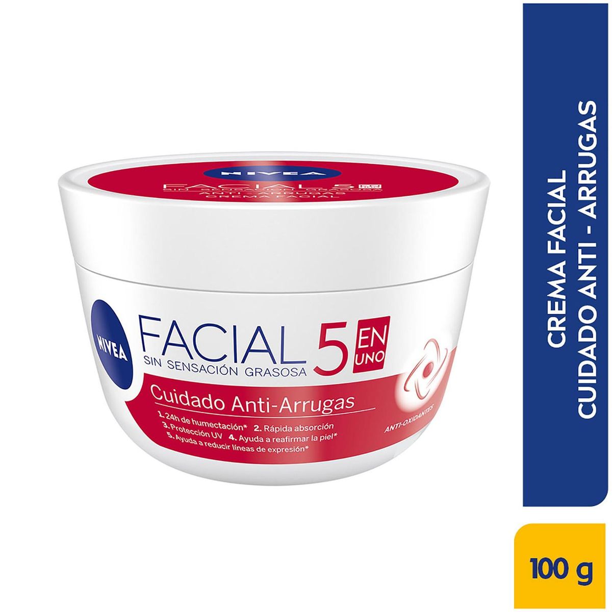NIVEA - Nivea Crema Facial Antiarrugas 100 ml