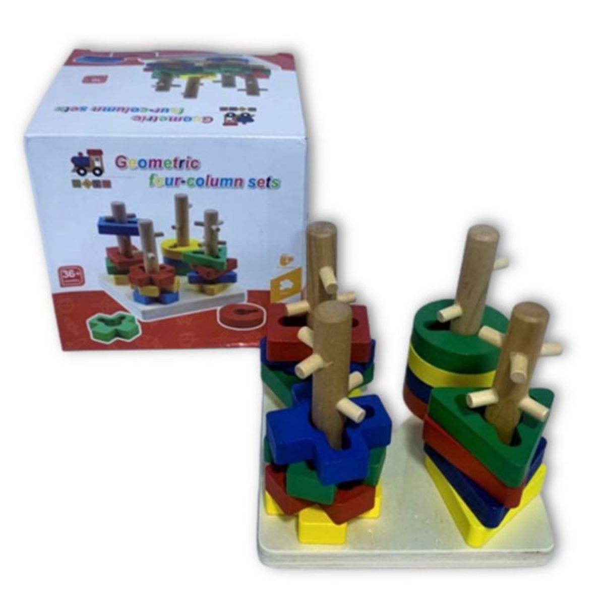 SWISSHOME DR HOFFMAN - ABACO DIDACTICO EN MADERA ELABORADO EN MADERA