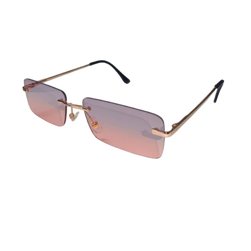 GENERICO - Gafas De Sol Rectangulares Pequeñas Modernas Fashion Outfit