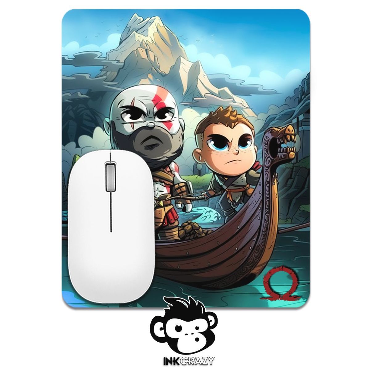 GENERICO - Mouse Pad God Of War