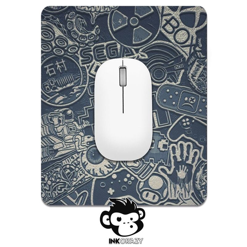 GENERICO - Mouse Pad Logotipos de los 90s