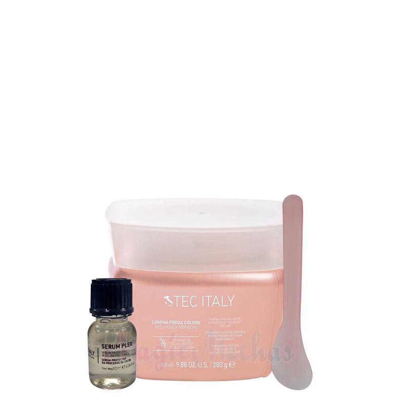 TEC ITALY - Tec Italy Lumina Forza Colore Rojo Treatment 280gr