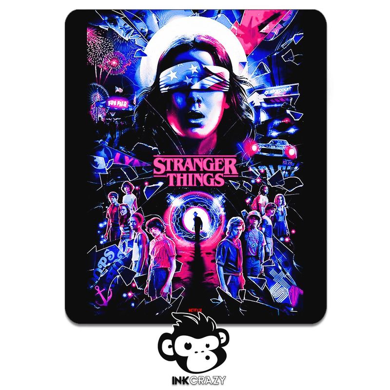 GENERICO - Mouse Pad Stranger Things Diseño