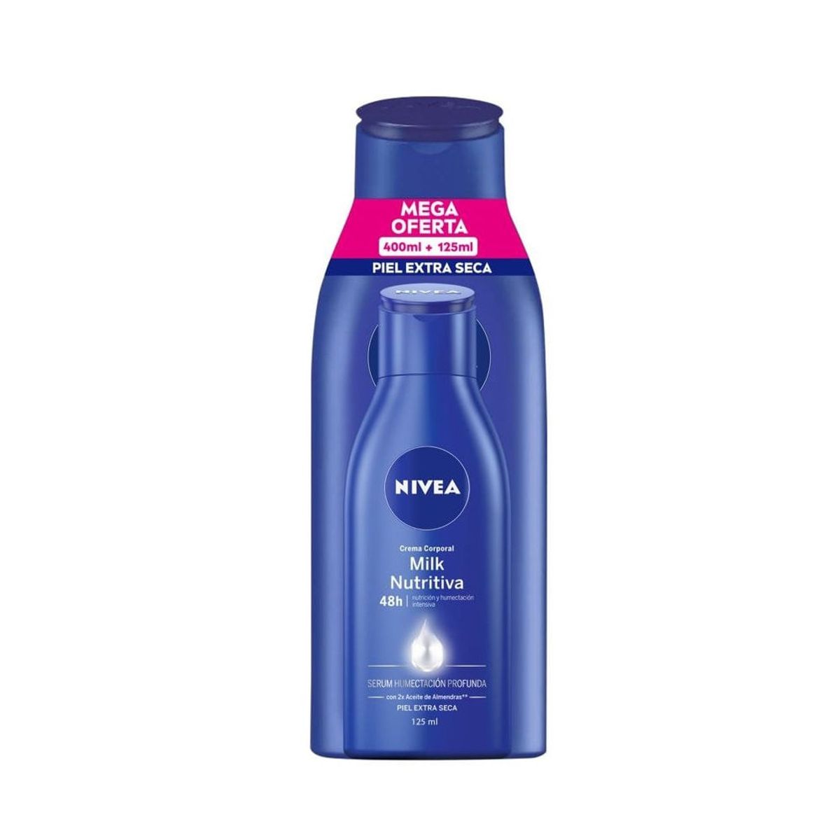 NIVEA - Crema Corporal Nivea Body Milk X 400Ml+125Ml