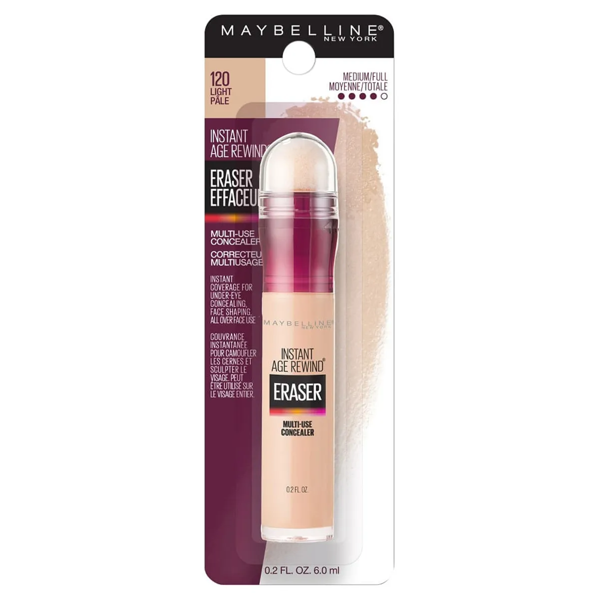 MAYBELLINE - Corrector De Ojeras Maybelline Age Rewind Light X 6ml