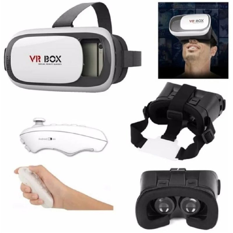 SKY - Gafas realidad virtual 3d vr box + control bluetooth juegos