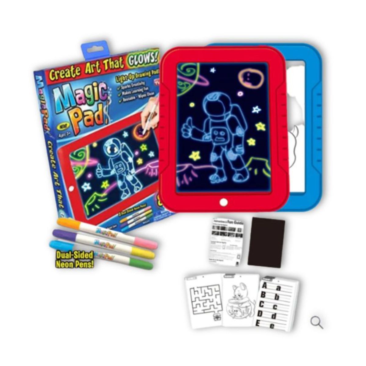 SWISSHOME DR HOFFMAN - TABLERO MAGICO NEON CON ACCESORIOS