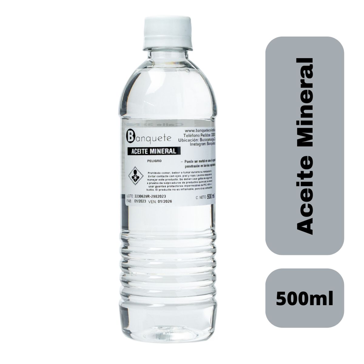GENERICO - Aceite Mineral 500ml