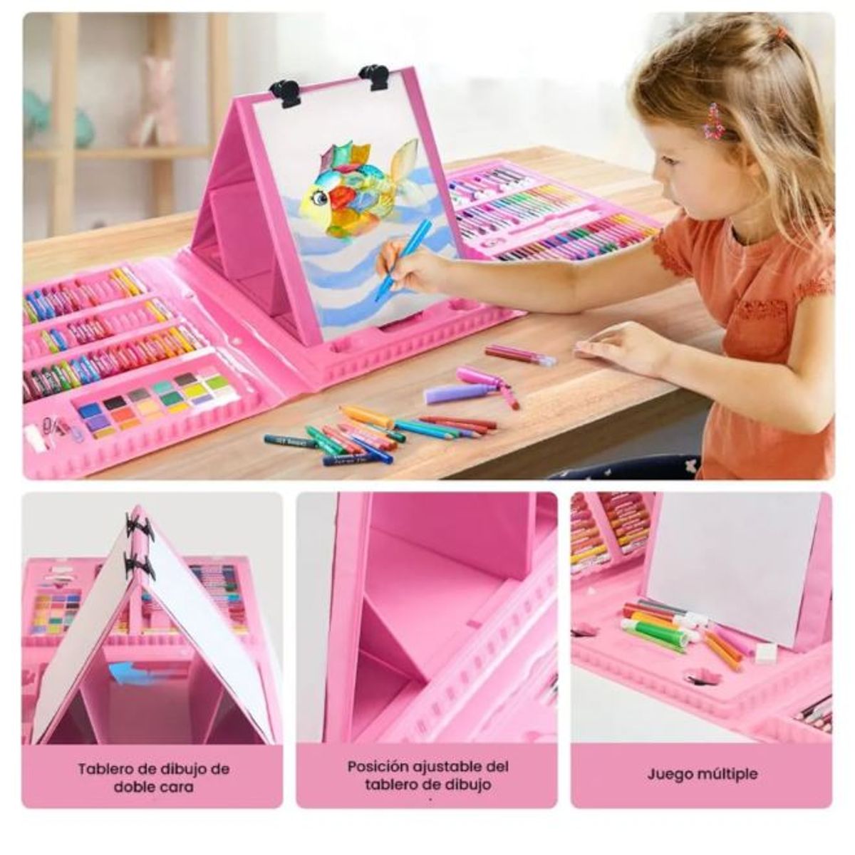 SWISSHOME DR HOFFMAN - KIT DE ARTE 208 PIEZAS
