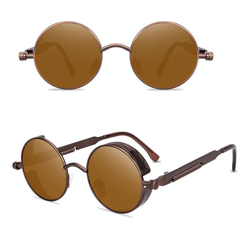 ACCESORIOS Y ACABADOS - Gafas De Sol Redondas Steampunk Vintage
