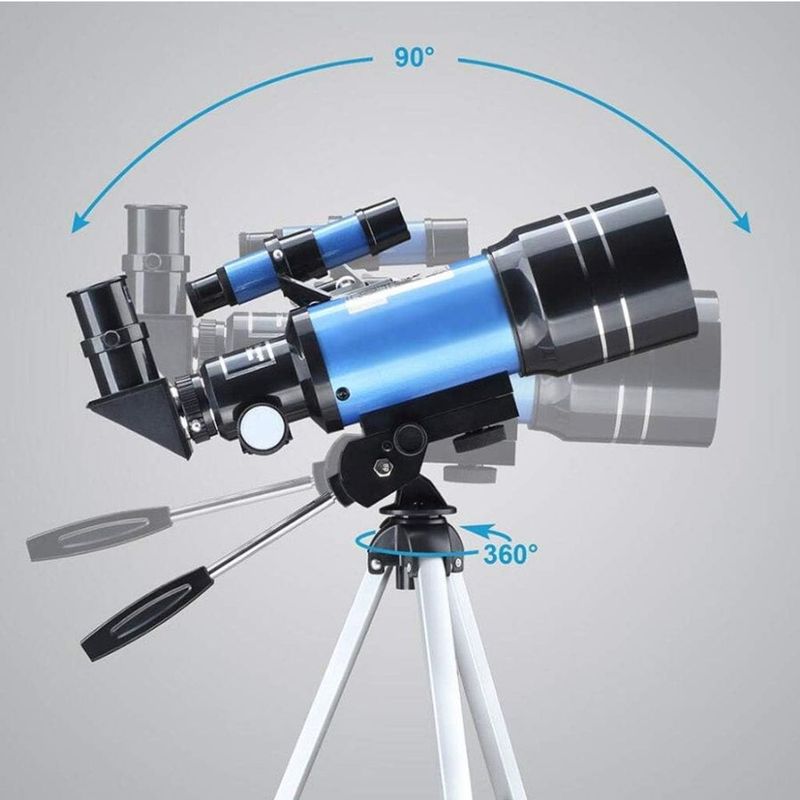 GENERICO - Telescopio Astronómico Monocular M70300 Accesorios Y Trípode