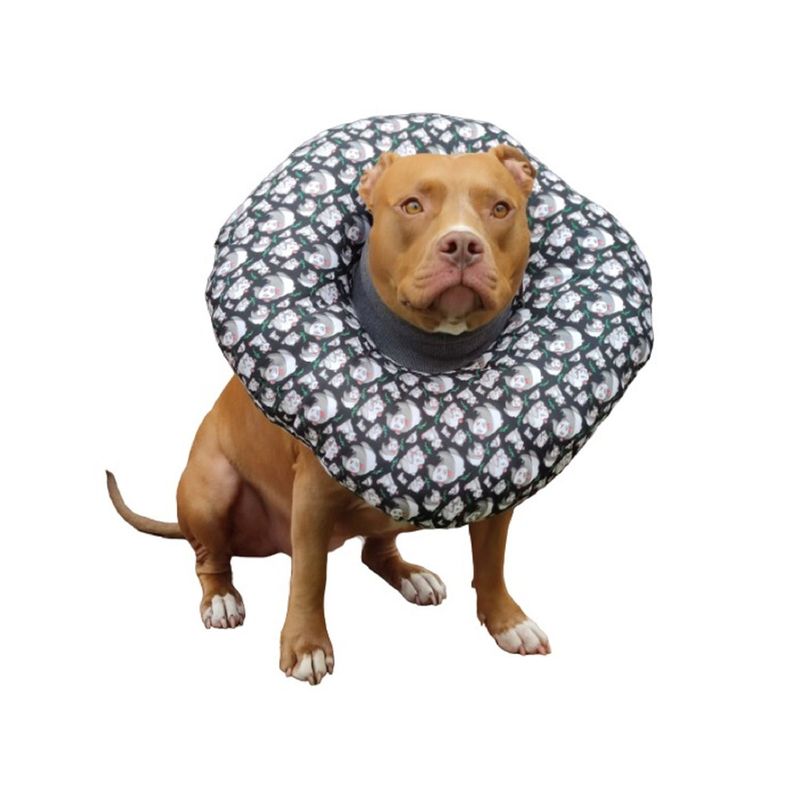 GENERICO - Collar Isabelino Perros Gatos Antifluido Oscuros XS