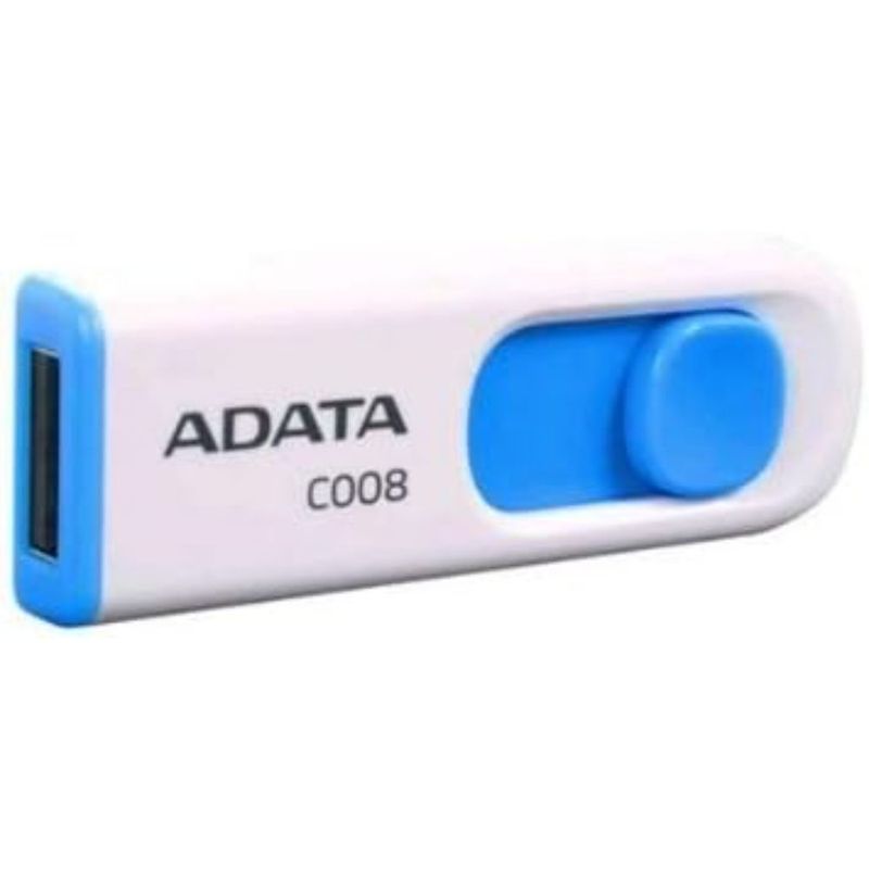 ADATA - Memoria Adata USB 2.0 C008 Retractil 32GB Blanca