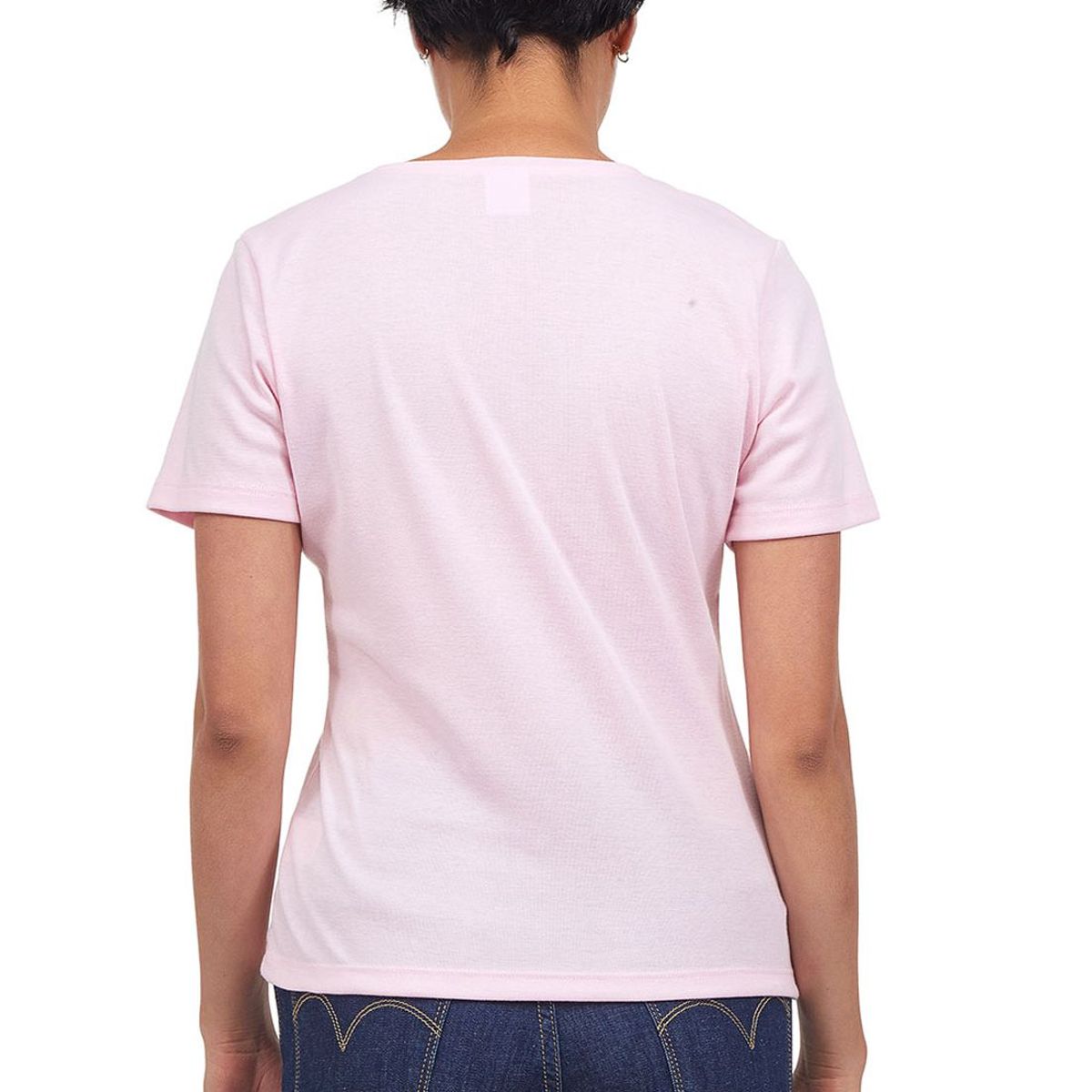 SANTANA - Camiseta Básica Mujer Isabella Santana Rosado