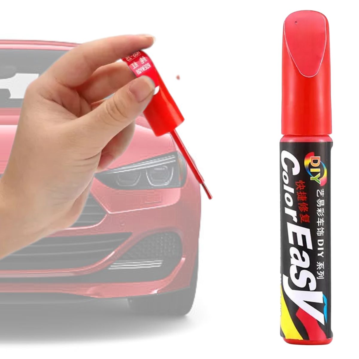 GENERICO - Esfero Repara Arregla Cubre Rayones Pintura Carro Moto 12ml