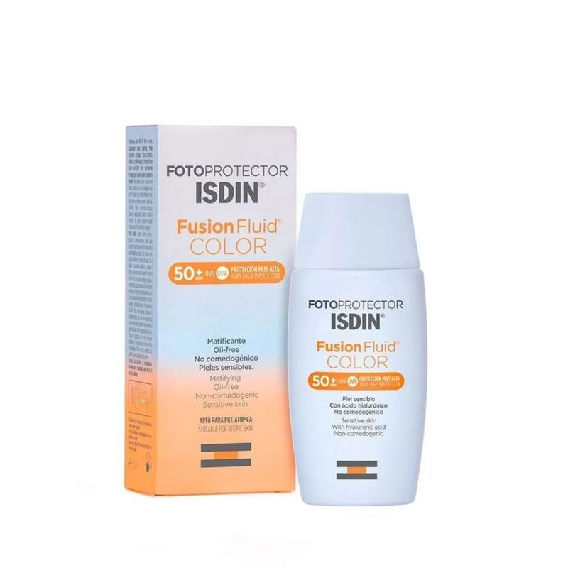 ISDIN - Fusion Fluid Color Fotoprotector SPF 50 x 50ml - Isdin