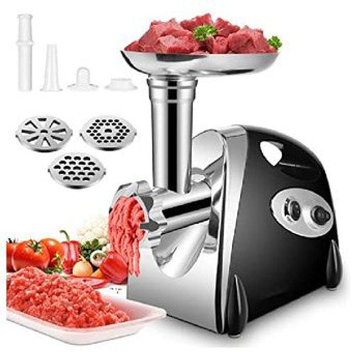 SKY - Molino de carne chorizos electrico moler carnes 2800w hogar.