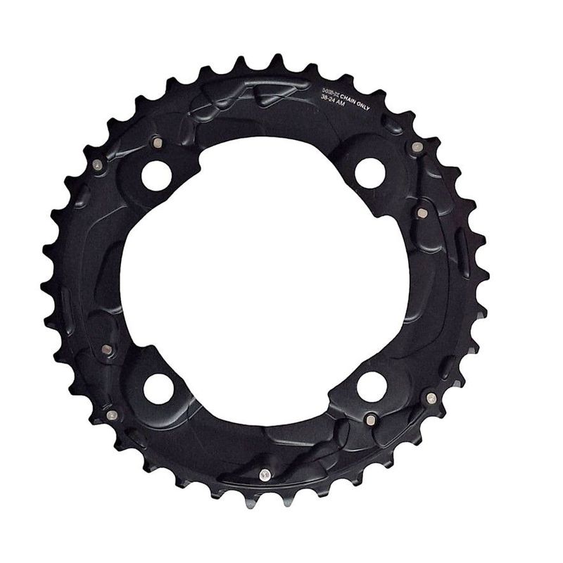 SHIMANO - Plato Coronilla Shimano Deore M615 10v Biplato 38 Dientes