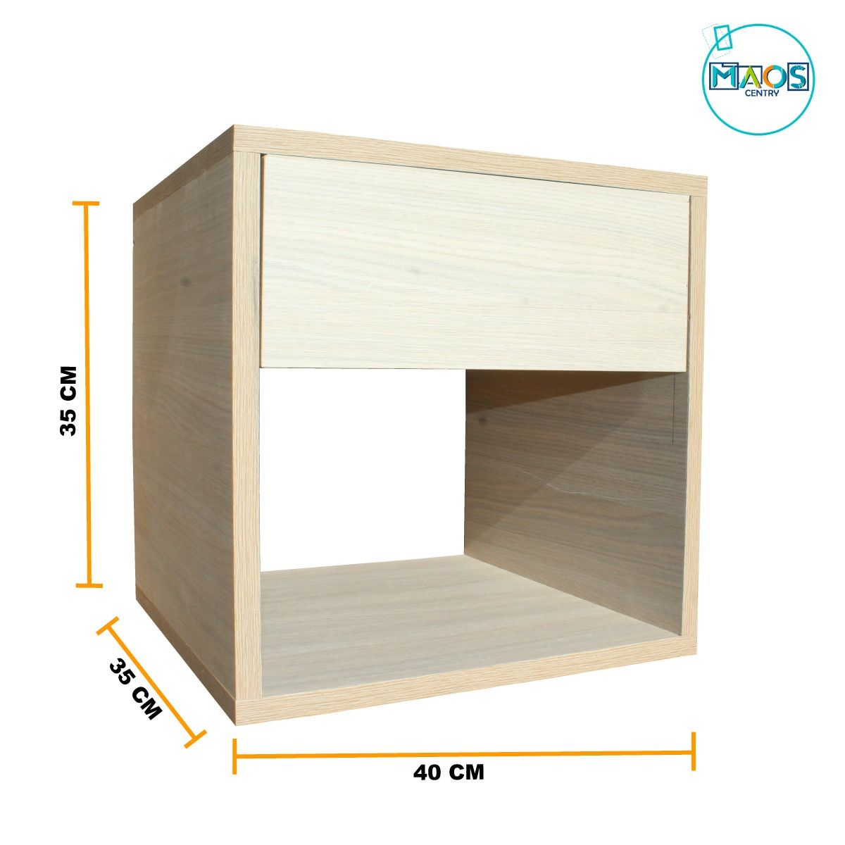 WOOD PETS - Mesa De Noche  Nochero  Mesa Auxiliar