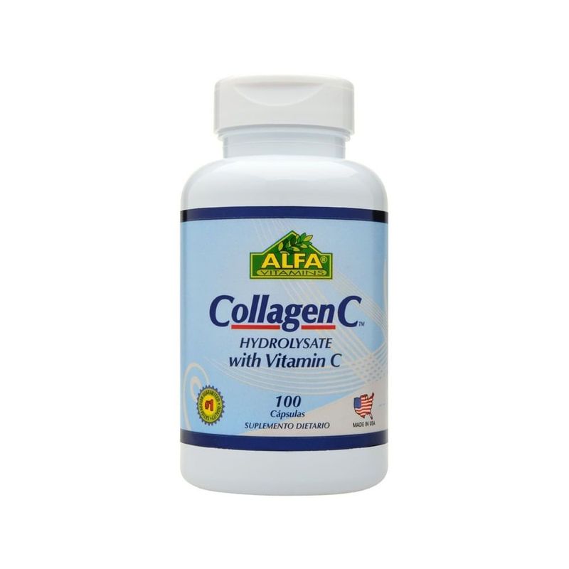 ALFA VITAMINS - Alfa Vitamins Collagen C Vitamina C X 100 Capsulas