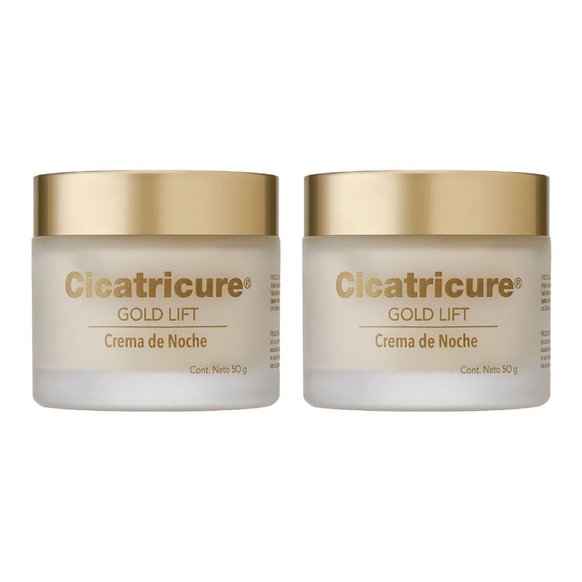 CICATRICURE - Cicatricure Crema Facial Antiarrugas Antiedad Gold Noche 50 G x 2 Unidades